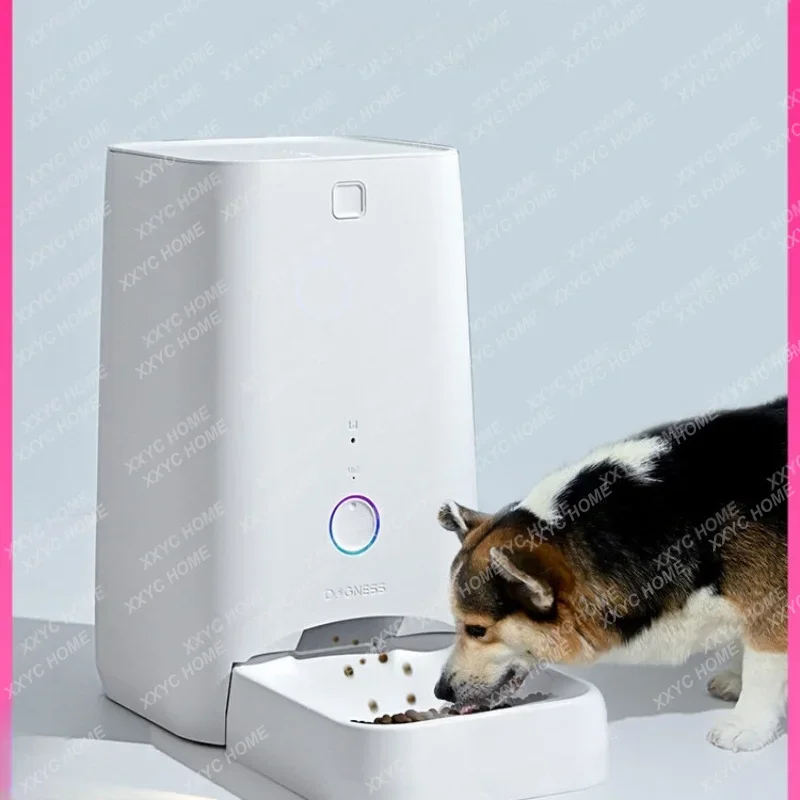 

Large Capacity Automatic Feeder Pet Cat Dog Timing Quantitative Intelligent Dog Food Feeding Machine