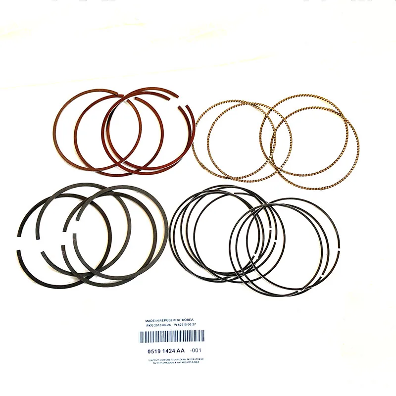 NBJKATO Brand New Genuine Engine Piston Ring Set 05191424AA For Jeep Compass Patriot Dodge Caliber Chrysler Sebring 2.0/2.4L