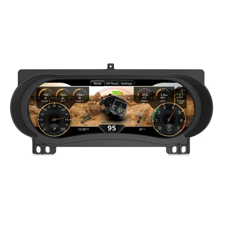 Updated Digital LCD Speedometer Panel Car Monitor for JL 2018-2023 Auto Meter