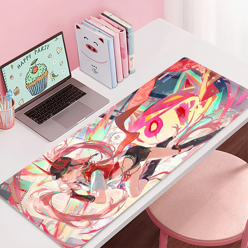 Mouse Pad Large Honkai: Star Rail Rappa Gamer Keyboard Mat Pads Gaming Desk Protector Laptops Mousepad Deskmat PC Anime Mousepad