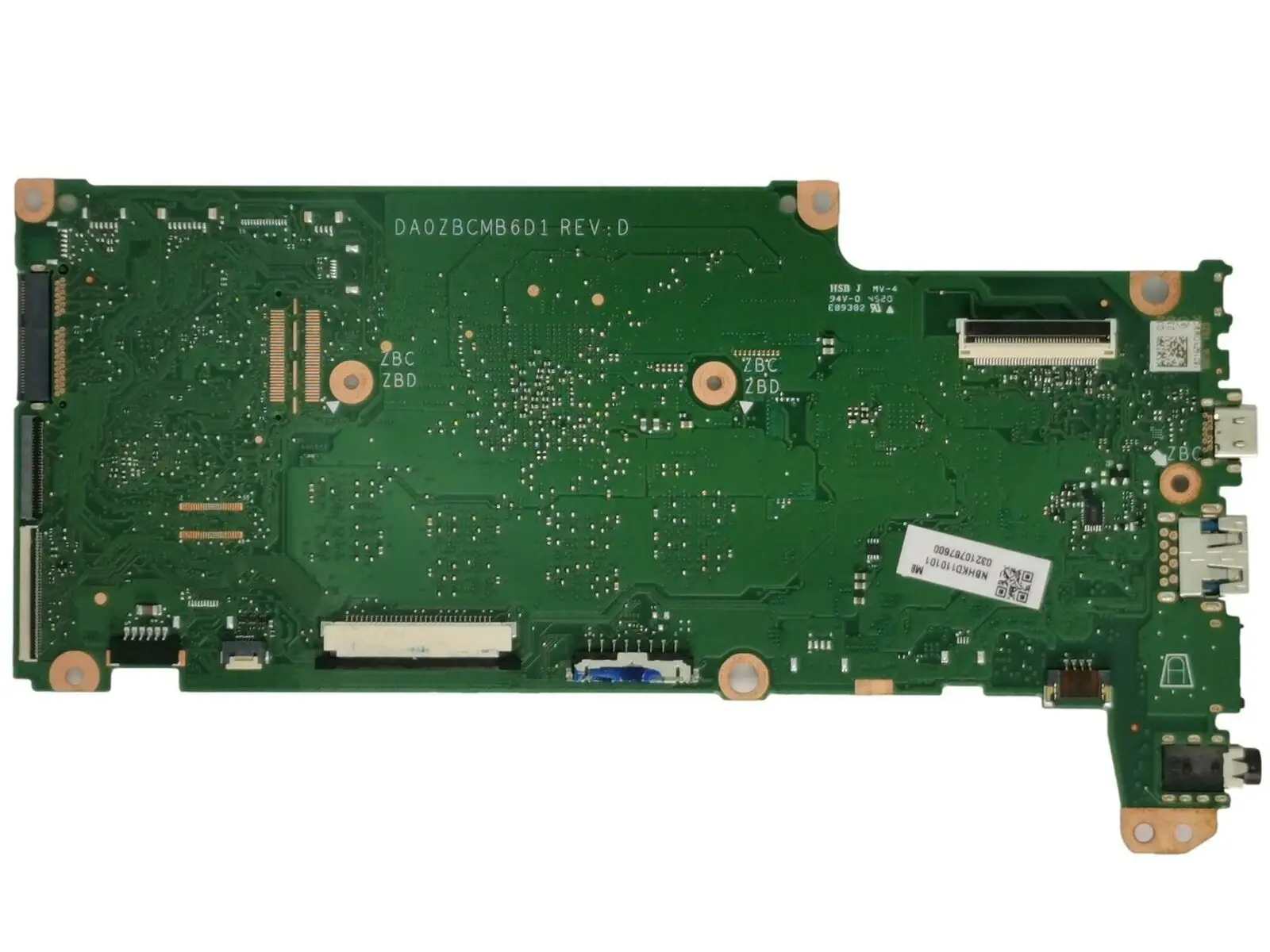 

NB.HKD11.00A For Acer Chromebook C933-C7GM Motherboard N4020 UMA 4GB 32GB UMA