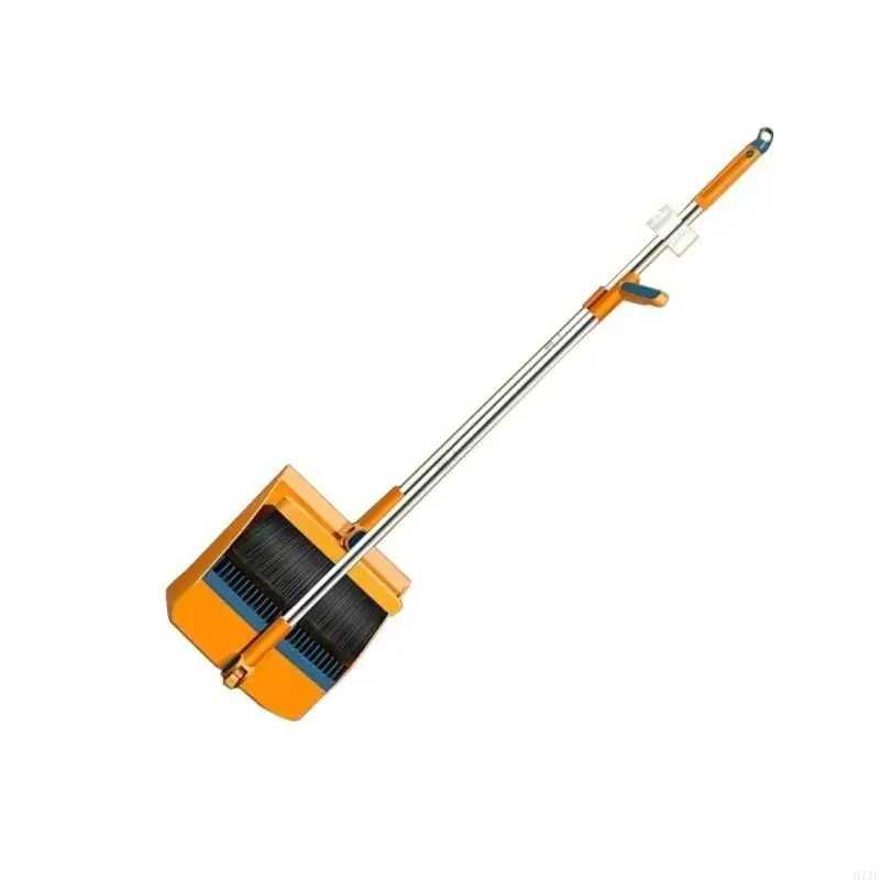 

Flexible Handle Broom With 360°Rotatable Dustpan For Quickly And Easy Cleanups 203F