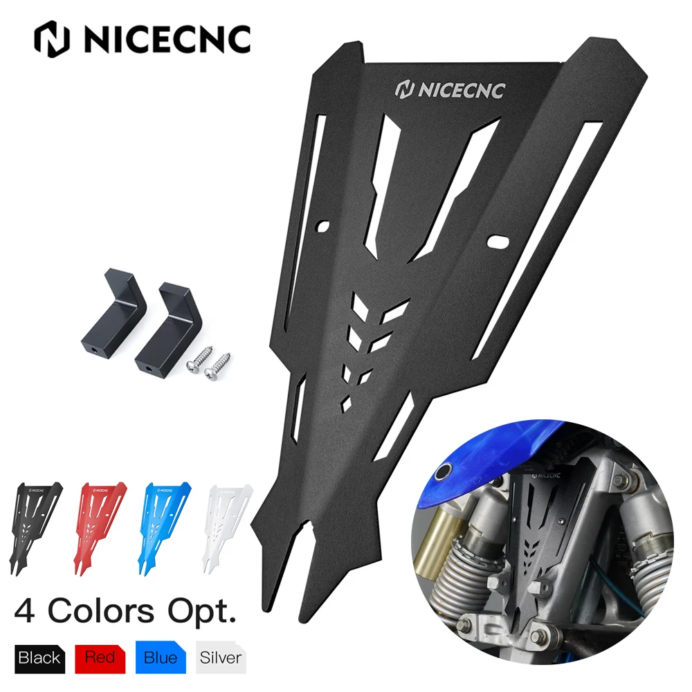 

NICECNC ATV Cooler Radiator Stabilizer Roost Guard For Yamaha YFZ450R 2009-2022 2021 2020 Billet Aluminum