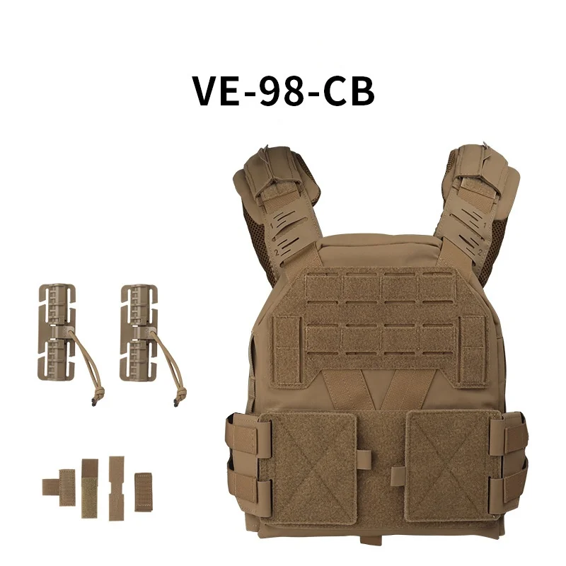 K-Zero Tactical Vest Outdoor Hunting Plate Carrier Lightweight Low Profile Quick Release Buckle Airsoft Vest Militar Gear