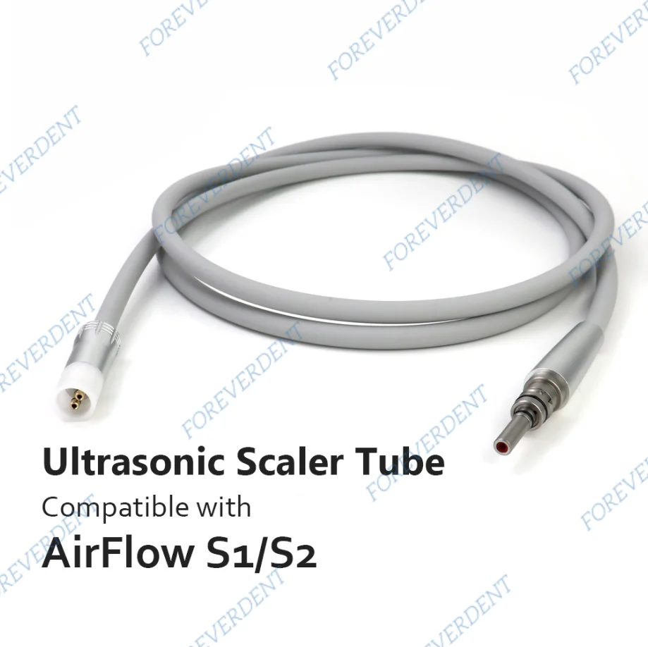 أنبوب قشارة الأسنان بالموجات فوق الصوتية أنابيب خرطوم تدفق الهواء S1 S2 قبضة السفع الرملي