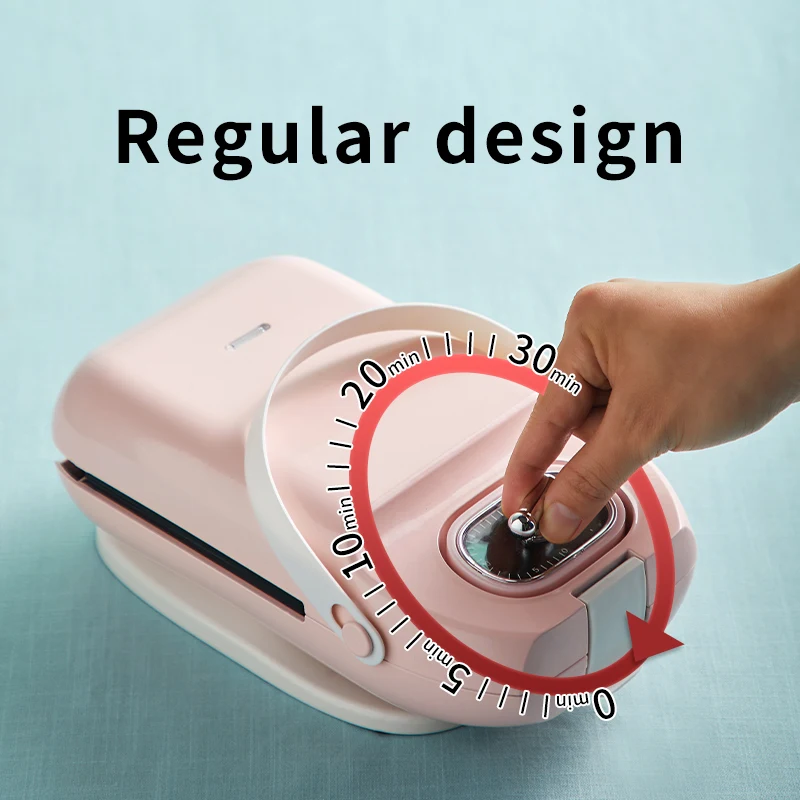 Mini elétrico sanduíche maker cronometrado máquina de café da manhã para casa máquina waffle torradeira cozimento takoyaki 220v ue/reino unido plug mb40