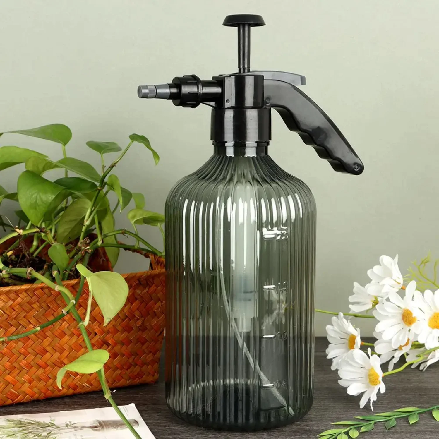 High Pressure Nozzle Gardening Watering Pot Large Capacity Watering Can Pressure Sprayer Spray Kettles Plant Spray Bottle