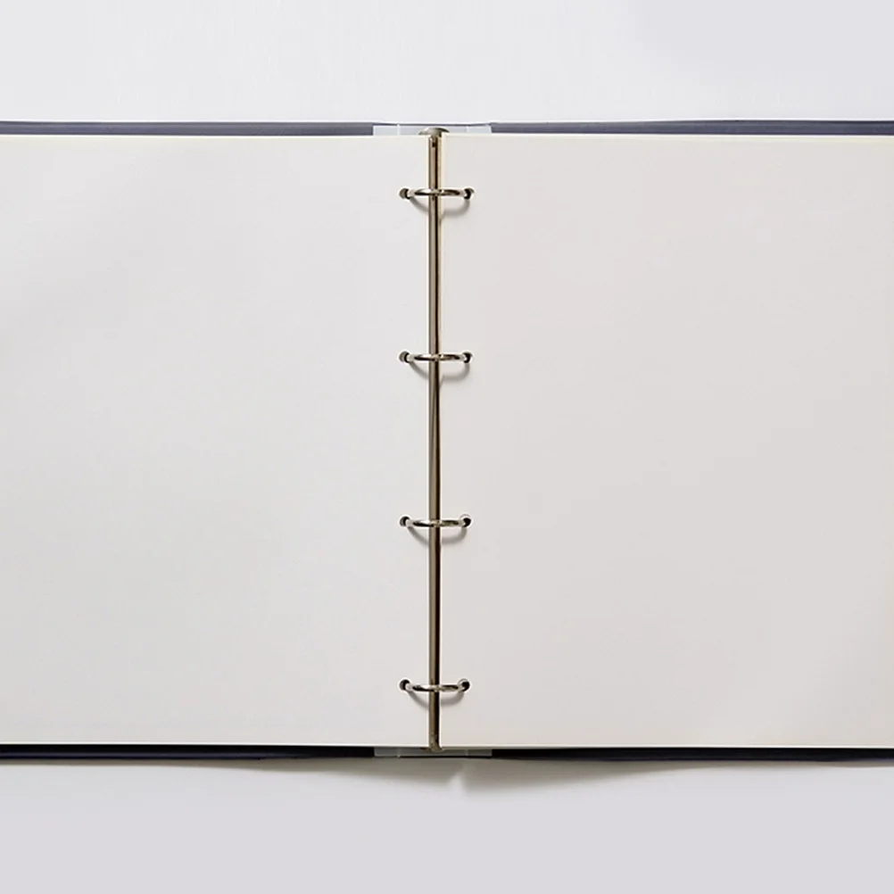 Anneaux de reliure en métal, 70 pièces, anneaux de carte d'index pour l'artisanat, anneau de reliure à feuilles mobiles, attaches réutilisables pour projet d'art au bureau et à l'école