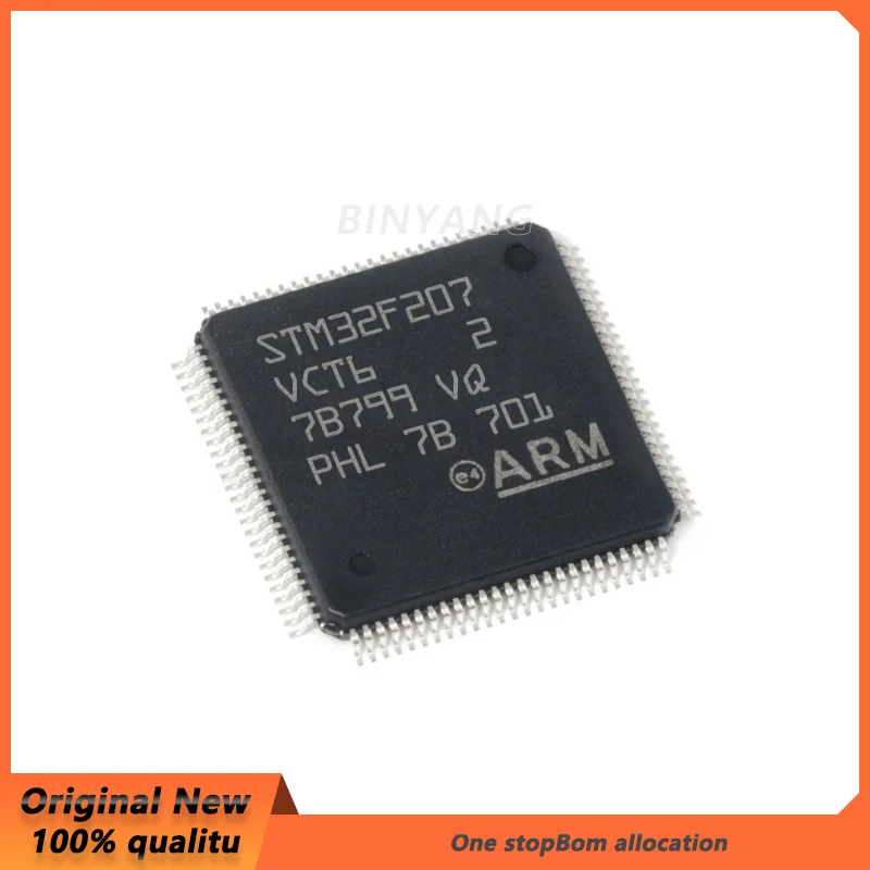 1-10PCS Original NEW STM32F207VCT6 STM32F207 QFP100 IC MCU Chip