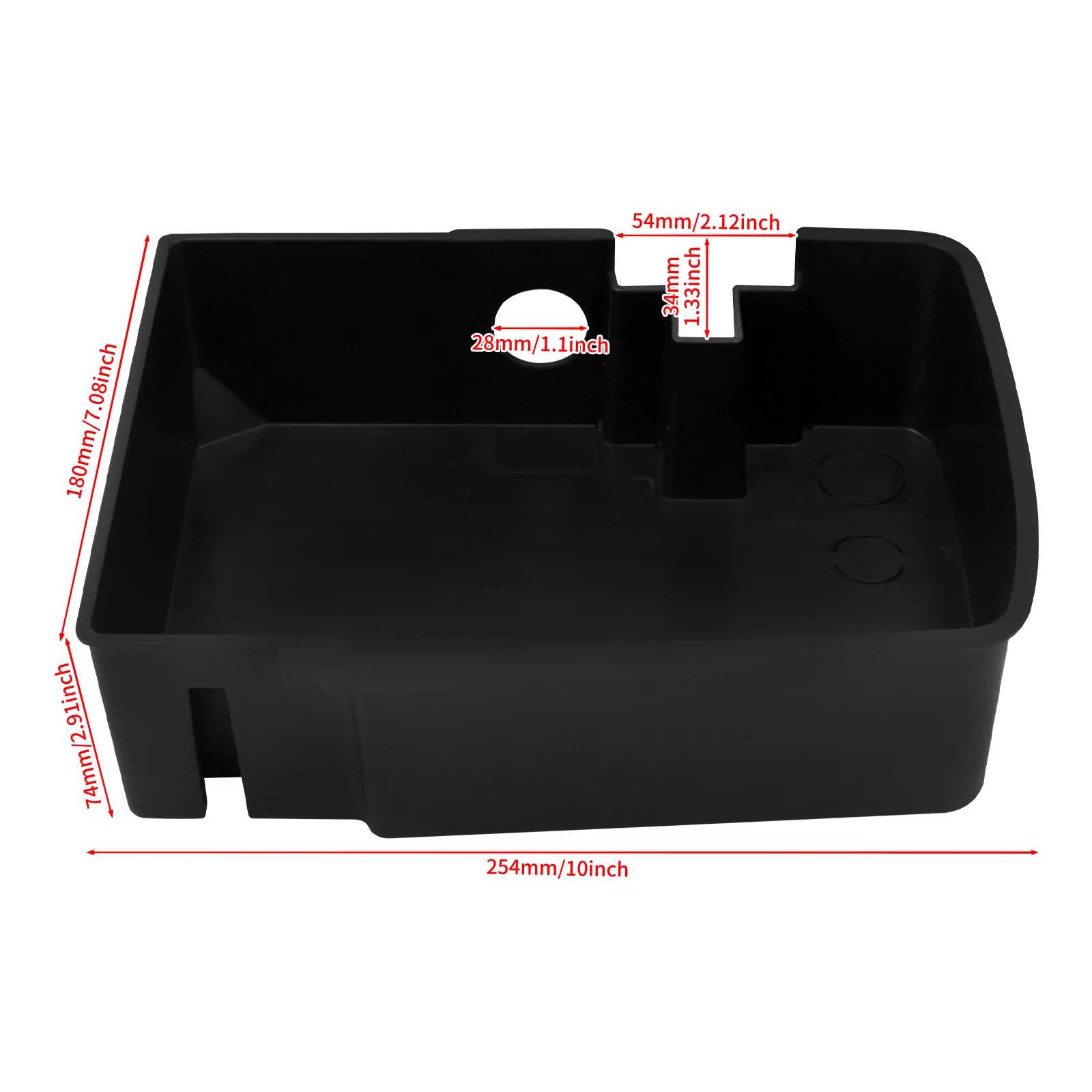 Motorcycle Black Hard Top Shelf Saddlebag Tray Organizer For Harley Touring Electra Street Glide Road King FLHTK FLTRX 2014-2024