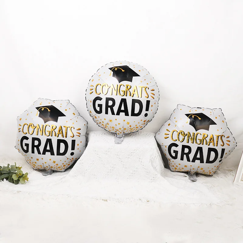 بالون التخرج ديكور حفلات التخرج 2023 تهنئة بالونات الهيليوم احباط التخرج ديكور الدراسات العليا في المدرسة