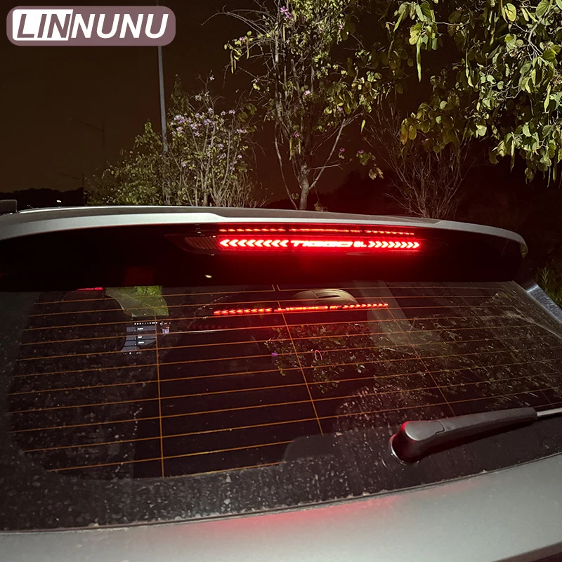 LINNUNU carro alto montado luz de freio piscando módulo luz da cauda módulo cue luz para chirey chery tiggo 8l 9 2025 acessórios