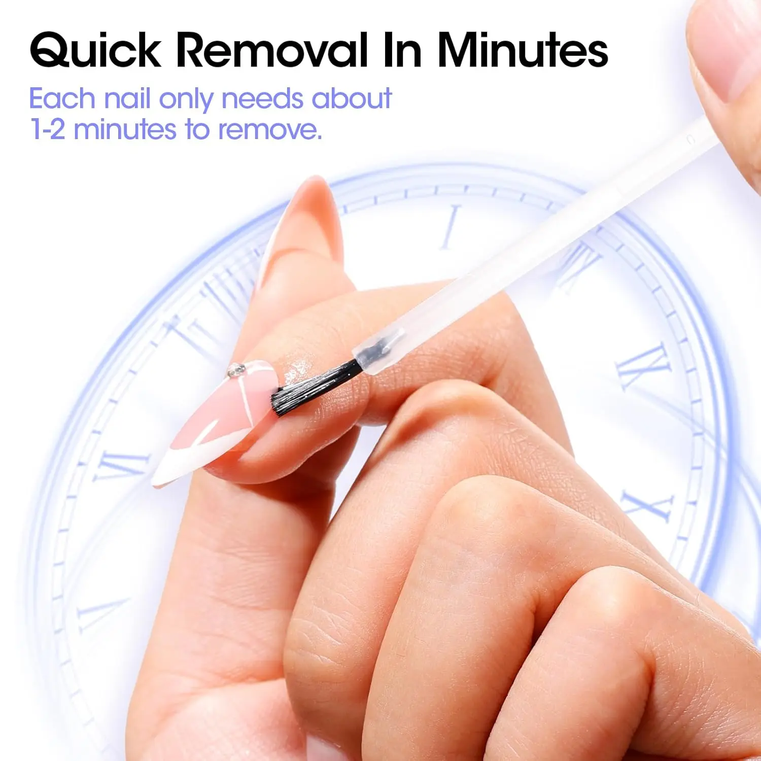 젤렌 네일 글루 리무버 프레스온 네일용 50ml 빠른 건조 강력 접착제 젤 폴리쉬 네일 용품 매력 도구 키트