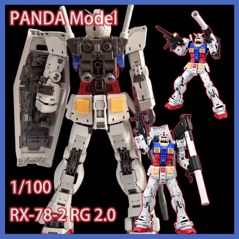 

Модель 1/100 Rx-78-2 RG 2.0 Panda, увеличенная версия, набор для сборки, пластиковая фигурка робота, игрушка