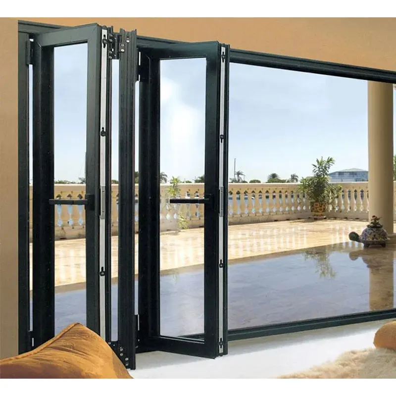 

Индивидуальные водонепроницаемые звукоизоляционные складные двери из алюминиевого сплава и стекловолокна для интерьера и экстерьера: для вилл, садов, кухонь, отелей