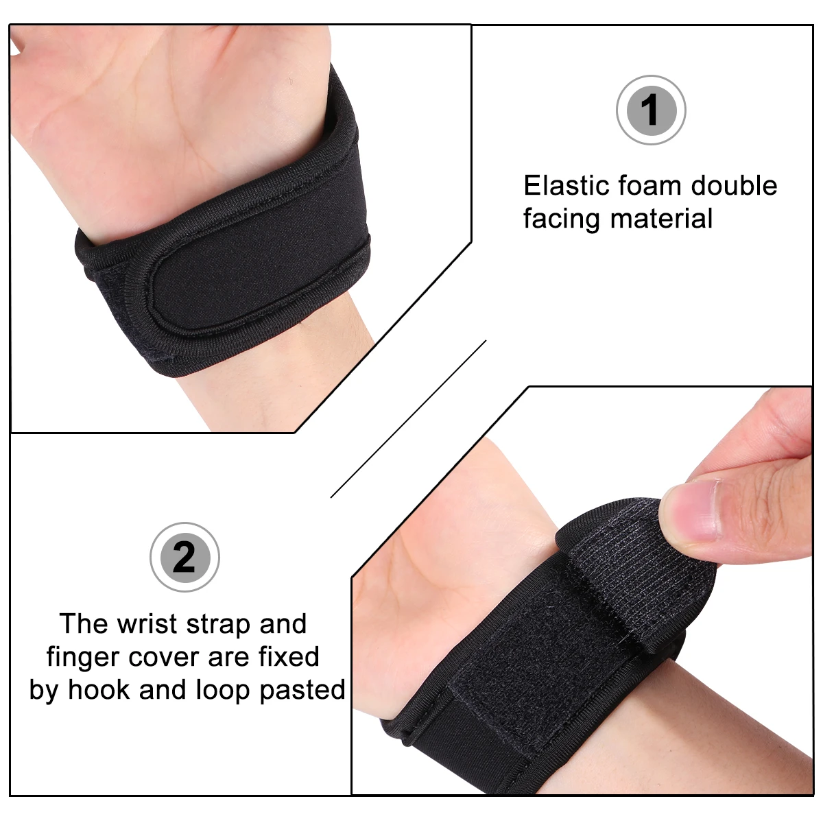 

Single Finger Fishing Gloves Black Skidproof Sun Protection Polyester Quick Drying Non Slip Eco Friendly Anti Static Breathable