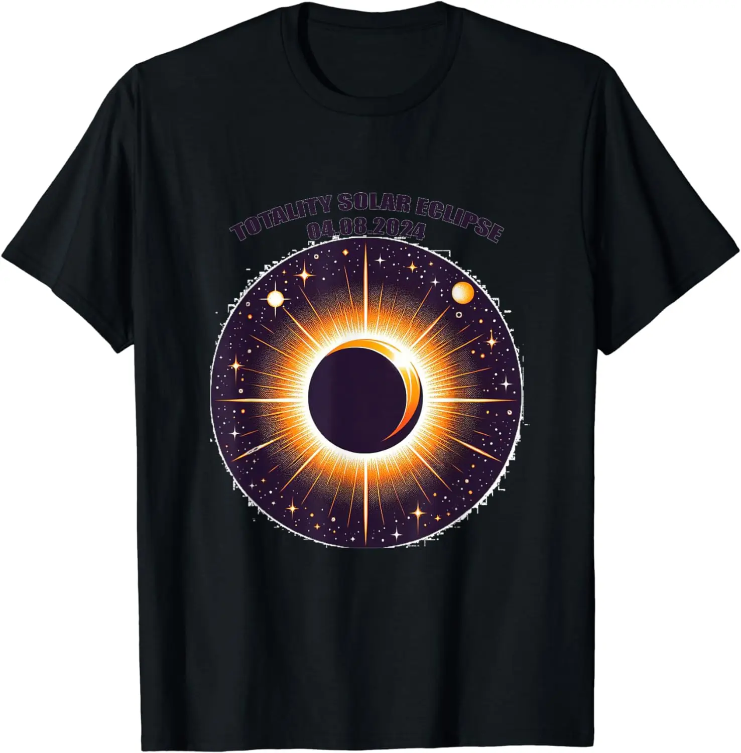 

Totality Spring 4.08.24 Total Solar Eclipse 2024 T-Shirt