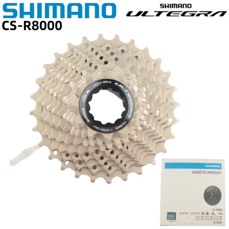 

Shimano Ultegra R8000 Cassette 11 Speed Road Bike Bicycle Cassette 11-28T With Original Shimano Box 11v K7 Freewheel Original