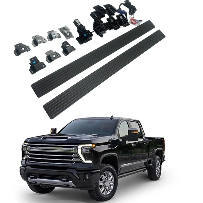 

Hot Sale Accessories Power Threshold Electric Side Step Aluminium Alloy For Chevrolet Silverado 2015-2024