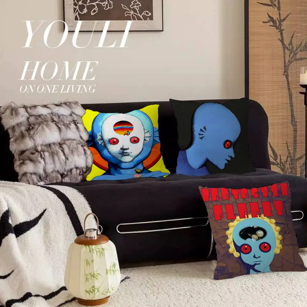 Fantastic Planet New Personalized Pillow Dust Cover Bedroom Kids Party Decoration Pillowcase Birthday Children Gift