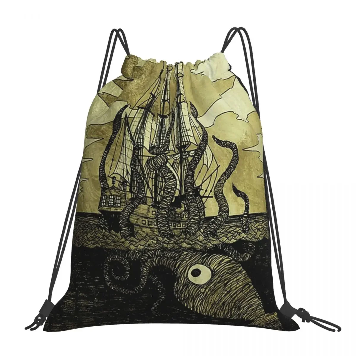 Kraken HDPSacs à dos de proximité portables, sacs à cordes de proximité, sac de sport à poches groupées, sac à livres pour voyage et école, mode