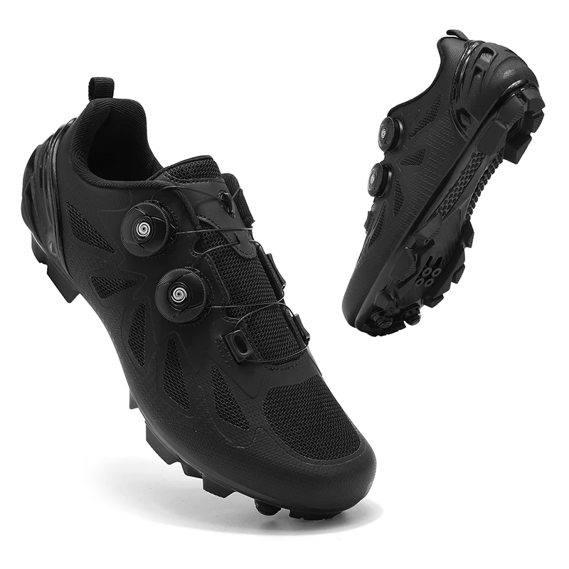 Buty rowerowe męskie, buty sportowe do rowerów górskich MTB, buty do krosówki, buty rowerowe szosowe damskie, buty SPD z systemem Speed Lock. — 2