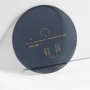 Fotochromatic progressive lenses of anti blue light, multifocal custom lens, dark gray, brown, progressive, 1.61 1.67 12 Main Sales Progressive Lenses Varilux - №12