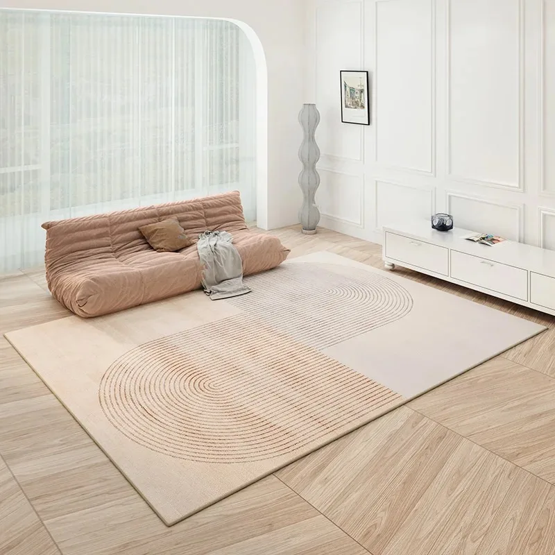 

Line Living Room Large Area Carpet Striped Bedroom Carpets Minimalist Geometric Pattern Home Decoration Rug Plush Soft Rugs 양탄자