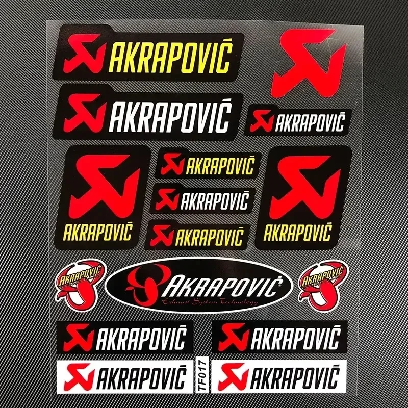 For Akrapovic Decal…
