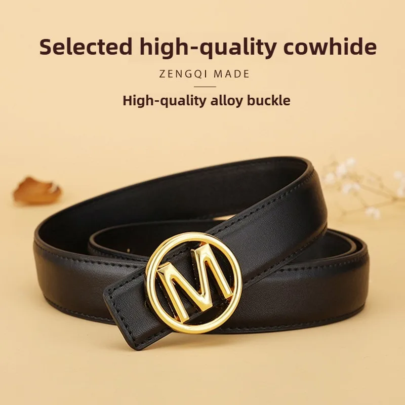 Ремень с буквой M, женский модный ремень шириной 2,8 см, женское платье, джинсы, плащ, аксессуары