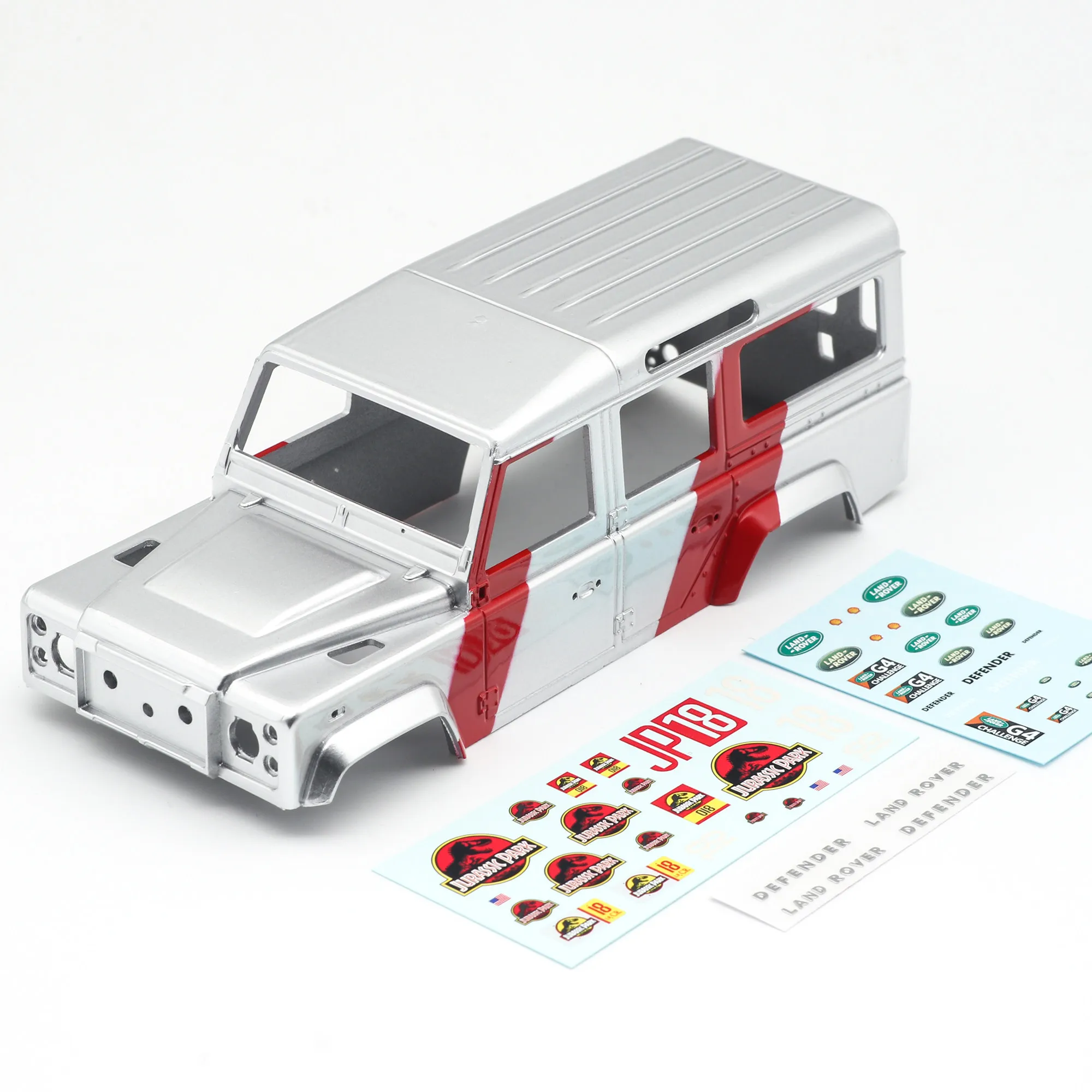 Orlando Hunte SA0040 A03 Defender 1/32 RC Car Body Shell Camel Cup Heritage Edition Jurassic Livery For RC Model Collectors