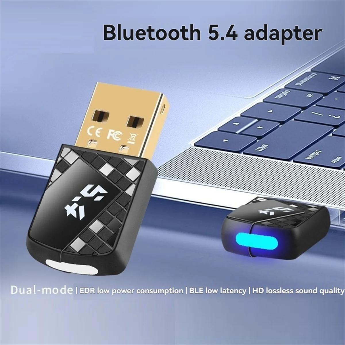 A07I USB Bluetooth 5,4 адаптер ключа музыкальный аудиоприемник передатчик привод бесплатно для ПК динамик беспроводная мышь клавиатура
