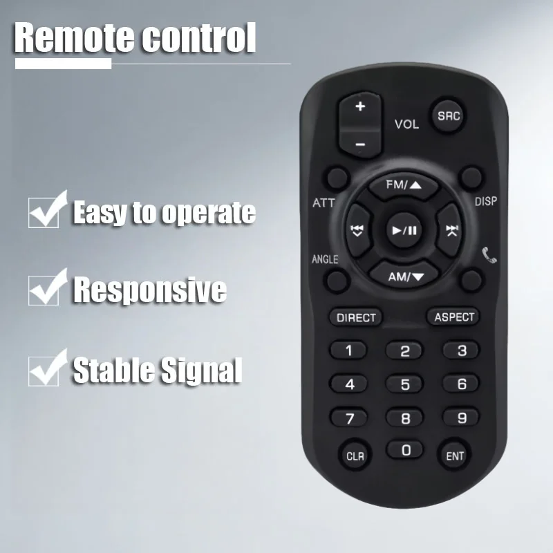 

JVC Brand New RM-RK258 Remote Control for KW-V66BT, KW-V620BT, KW-V64OBT, KWV660BT