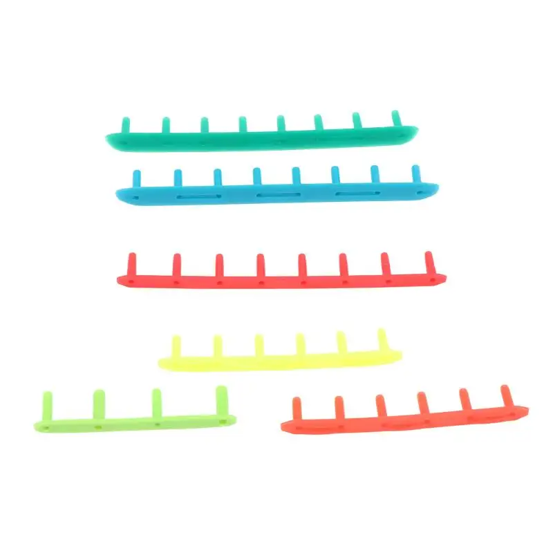Versatile Badminton Racket Nylon Grommets String Protector Tubes Multiple Nails Types for Quick Fix and Longevity UseHot