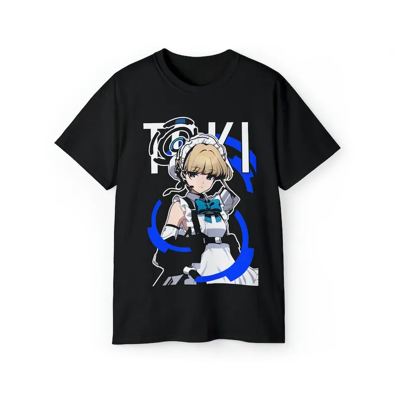 toki blue archive Shirt Fan-made Asuma Toki Shirt Waifu Blue Archive Unisex Ultra Cotton Tee