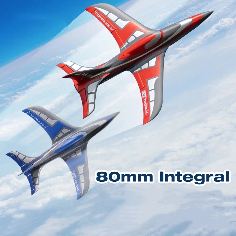 FMS RC Airplane Plane 80mm Integral Ducted Fan EDF Jet Sports 6S 6CH With Flaps Retract EPO PNP Model Hobby Aircraft