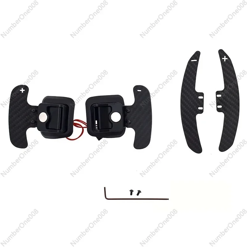 Carbon Fiber Steering Wheel Magnetic Paddle Shifters for E90 E92 E93 M3 X5M X6M E70 E71 Extended Shift Paddles