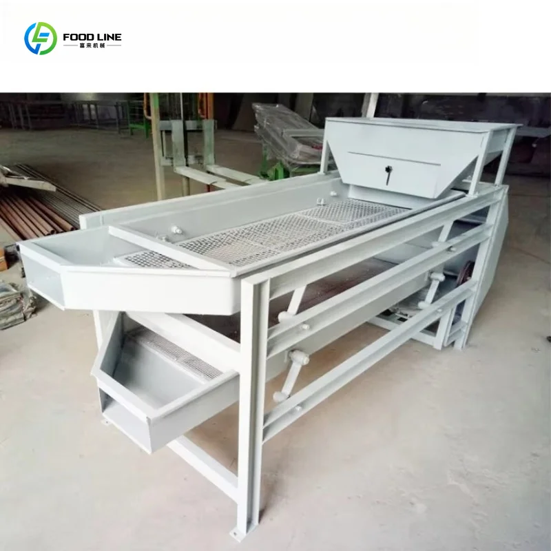 Customized Air Vibrating Combined Separator For Almond Palm Walnut Nut Shell And Kernel Separation Processing