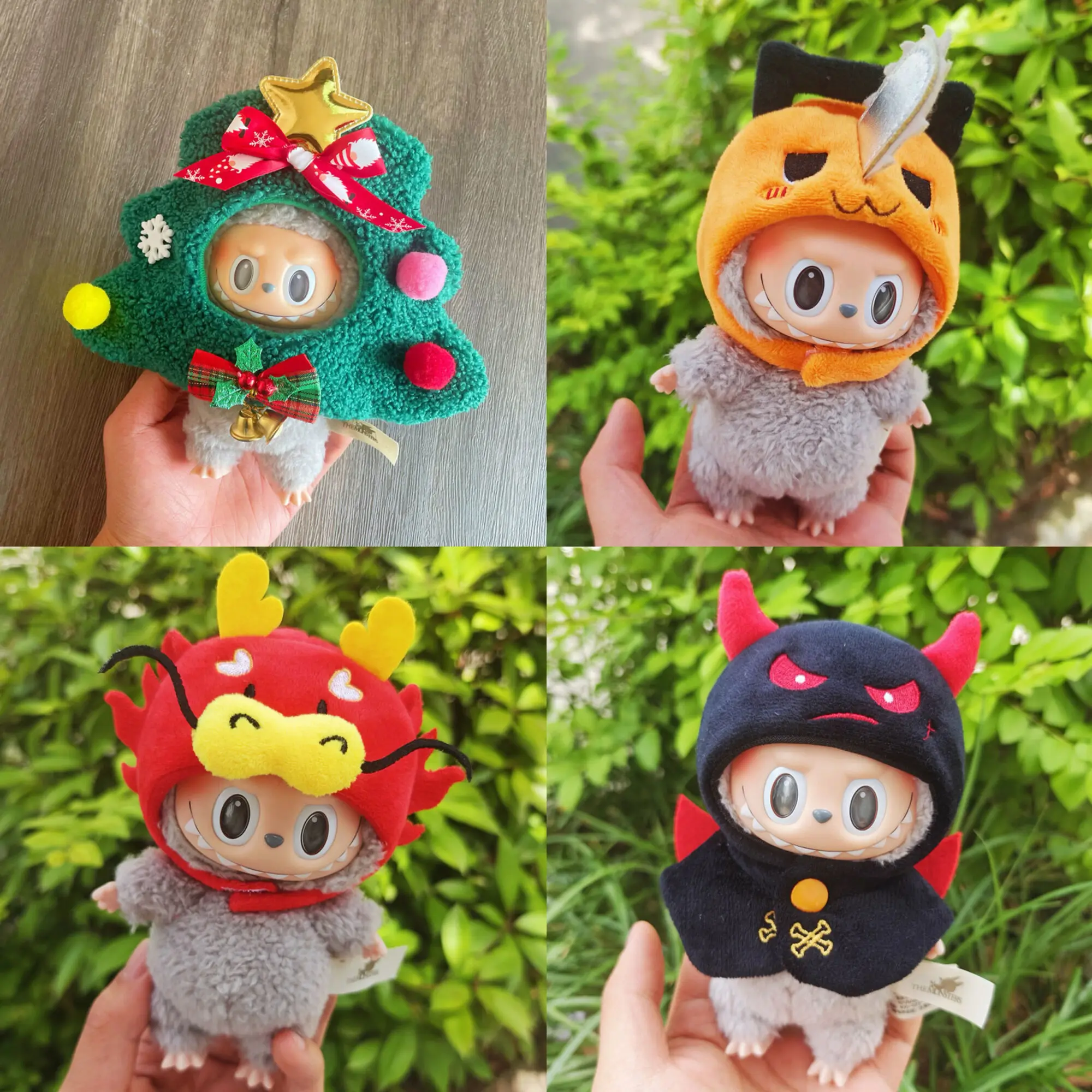 17cm Babaarcú de nem okos nő ruhák labubu Fejfedő Gyapot Babaarcú de nem okos nő accessor Ínyenc Fejfedő headwear Korea Ido Babaarcú de nem okos nő ruhák aranyos diy Adomány headse