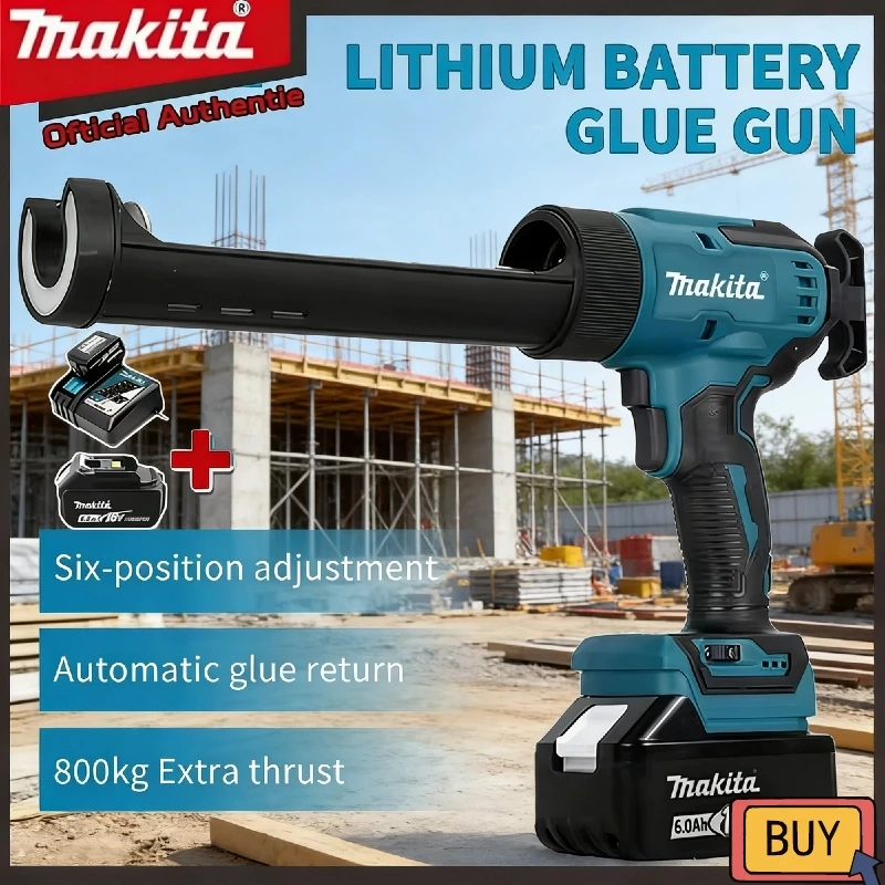 

Беспроводной пистолет для герметика Makita 18В для стекла и окон, инструмент для нанесения клея и герметика