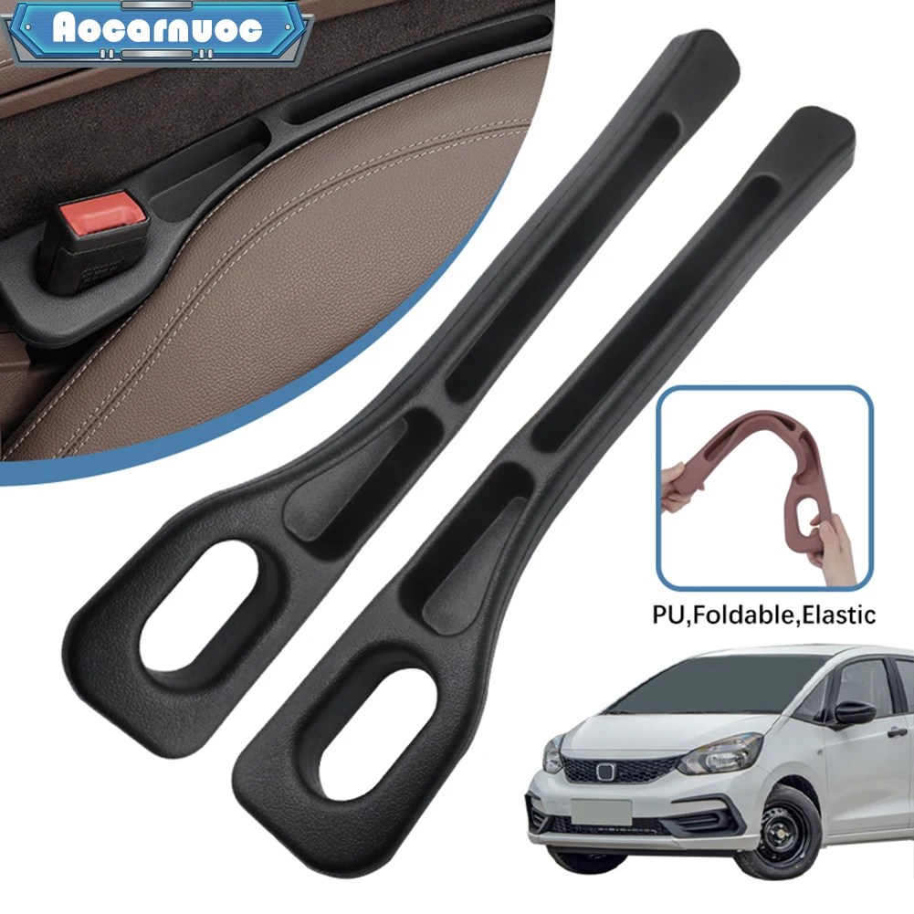 

2pcs/set Car Seat Gap Filler Strips Accessories For Honda Fit MK1 MK2 MK3 MK4 2001-2015 2017 2019 2020 2021 2022 2023 2024