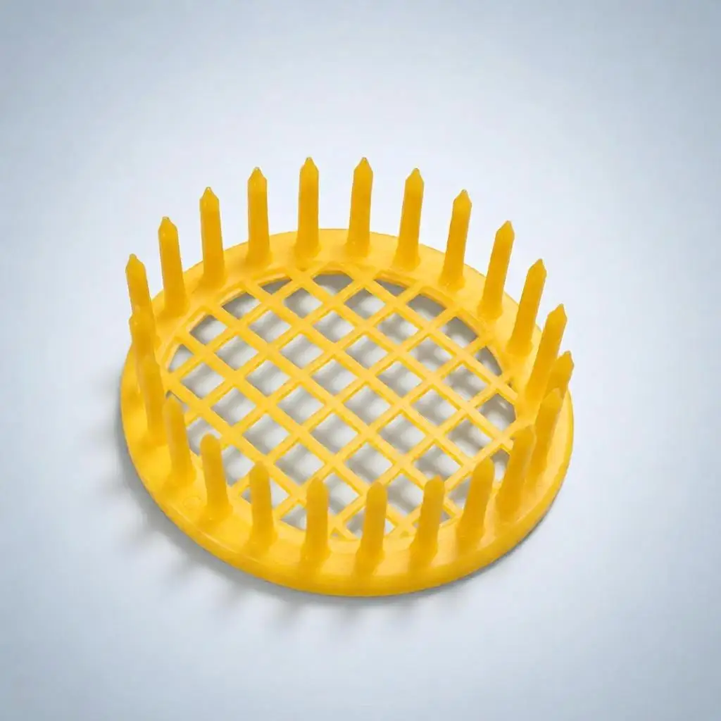 10PCS/30PC/50PCS Beekeeping Press In Push In Round Queen Cage Plastic Trap Against On Comb Queen Marker Ring Capture Isolate