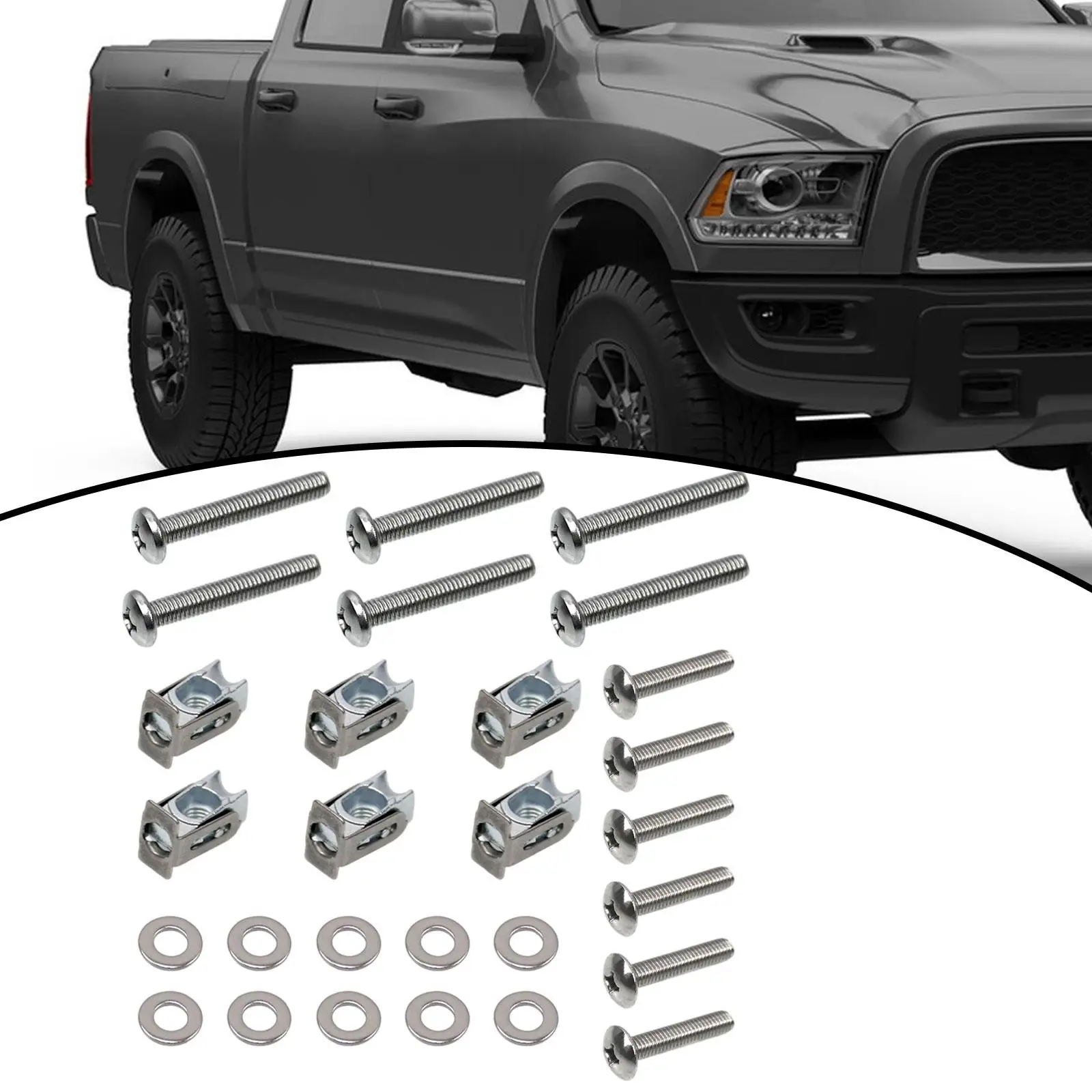 

Square Angle Hole Adapter Universal Fittings Car Door Handle Mount Vehicle