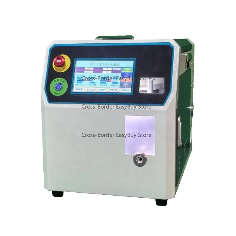 DG16M Semi-Auto Insulated Terminal Crimper Servo-Electric Crimping Multi-Stripping Modes Wire Processing Solution