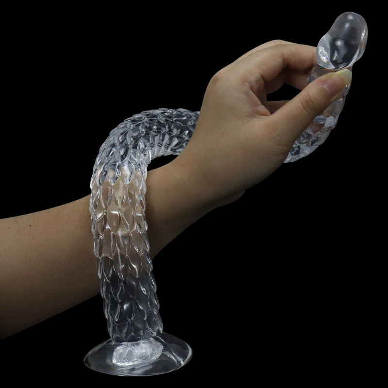 Flexible Dragon Scale Dildo Anal Plug Anus Dilator Female Longer And Thicker Deep Vaginal Masturbator Butt Plug Sex Toys