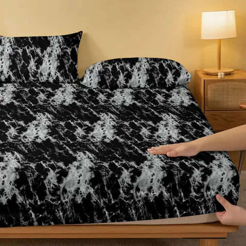 फोर सीजन्स पुरुषों और महिलाओं के लिए सरल फैशन टेक्सचर प्रिंटिंग सैंडेड बेडस्प्रेड होम बेडरूम होटल 10 best sales सोब्रेकामा - №8