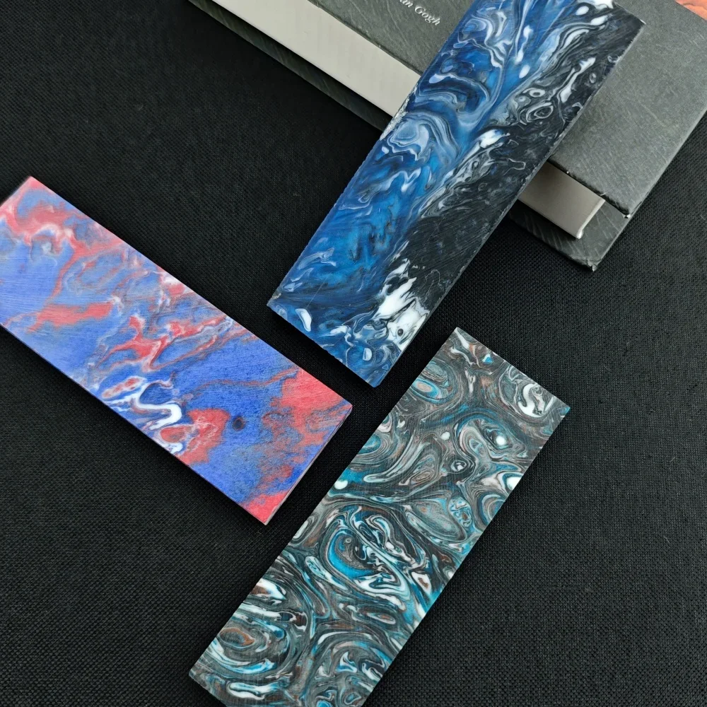 1 Pcs Resin Composite DIY Block (120×40×8mm) – Excellent for Knife Handle Shaping and Tool Assembly Projects