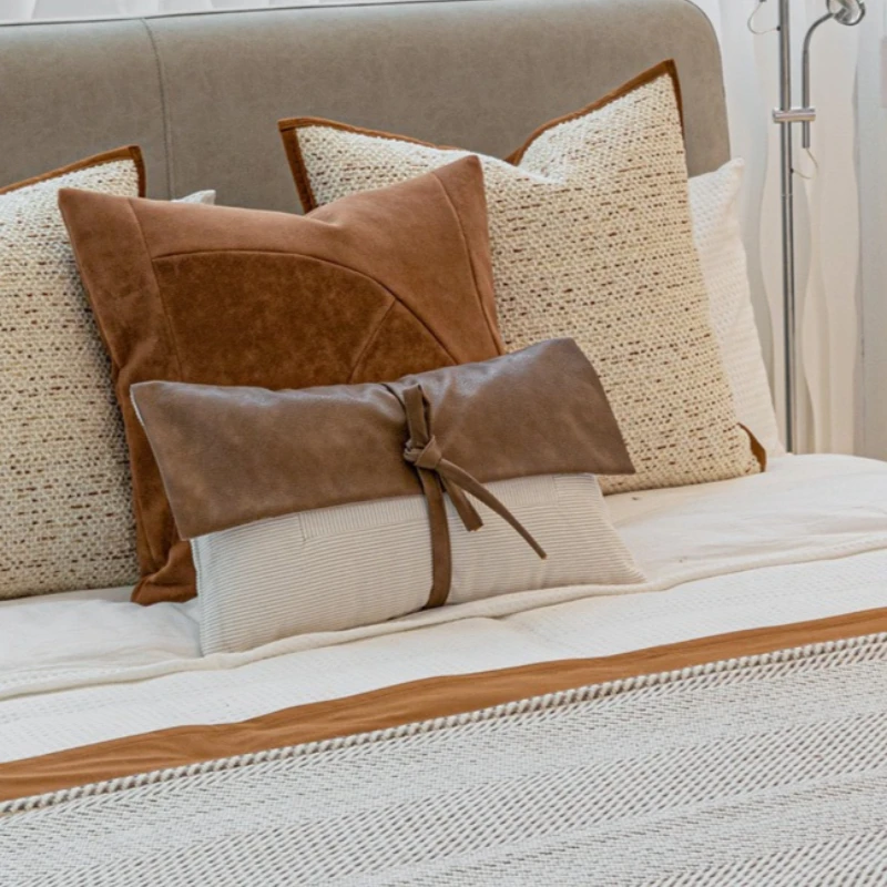 

Чехол для подушки 30x50/45x45/50x50 см, угольный, современный, легкий люкс, с тиснением, декоративный, для дома