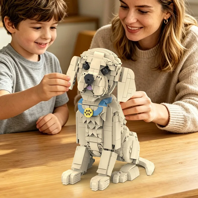 labrador-cinq-en-un-blocs-de-construction-puzzle-pour-chien-de-compagnie-modeles-d'animaux-polyvalents-blocs-de-construction-creatifs-jouets-d'assemblage-diy