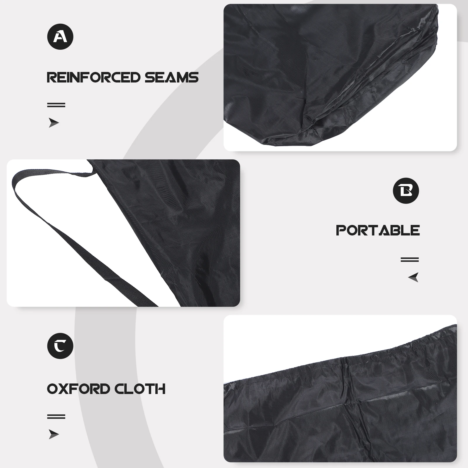 

Check Cover For Airplane Foldable Storage Lockable Drawstring Reinforced Seams Water Resistant Heavy Duty Padded